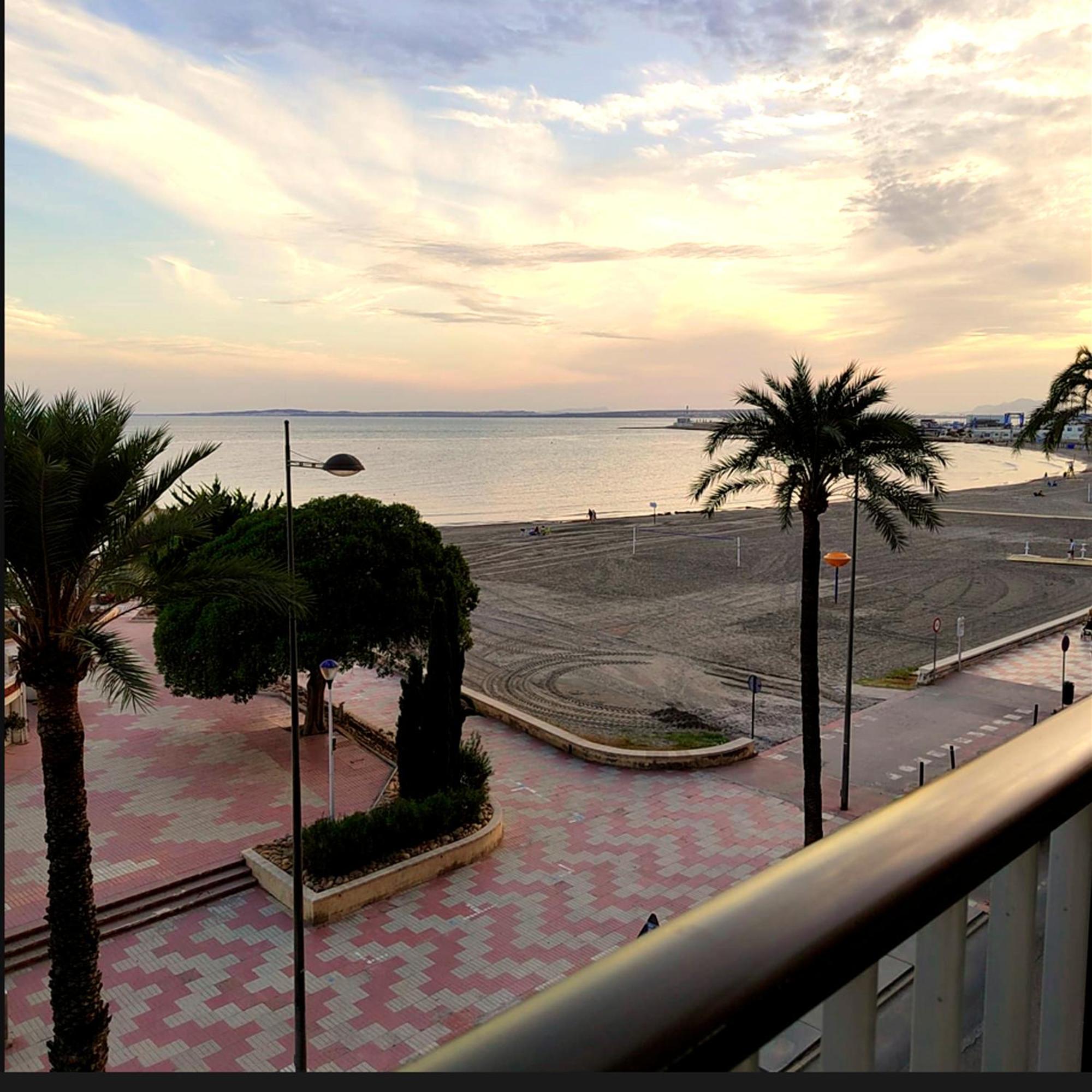 Apartamento Santa Pola Primera Linea De Playa Ngoại thất bức ảnh